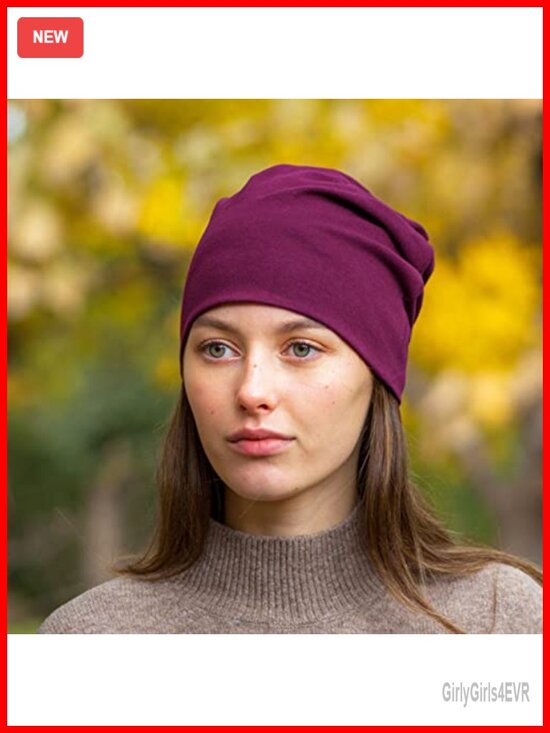 Unisex Beanie Hats Slouchy Soft Skull Caps Multipack for Men Women main image 5